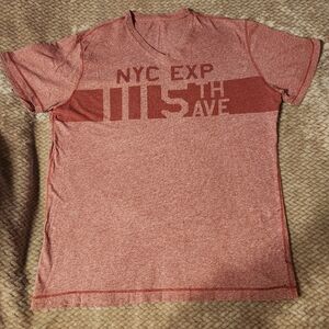 NYC EXP Red Graphic T-Shirt
